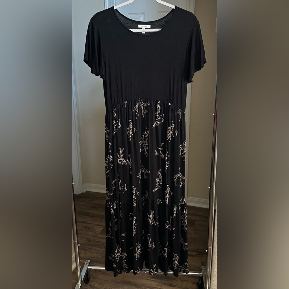 Maurices Black Maxi Dress